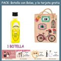 Botellita de Limoncielo con bolsa “fashion con bici” y tarjeta