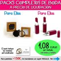 Pack “Super-Ahorro” de regalos Bodas en Outlet, con bolsas y tarjetas