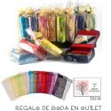Pack de estuche con espejo para barra de labios con bolsa y tarjeta