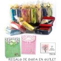 Pack de estuche con espejo para barra de labios con bolsa y tarjeta