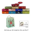 Pack de estuche con espejo para barra de labios con bolsa y tarjeta