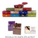 Pack de estuche con espejo para barra de labios con bolsa y tarjeta