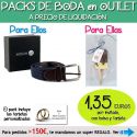 Pack “Super-Ahorro” de regalos Bodas en Outlet, con bolsas y tarjetas