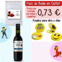 Pack “Super-Ahorro” de regalos Bodas en Outlet, con bolsas y tarjetas