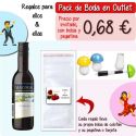 Pack “Super-Ahorro” de regalos Bodas en Outlet, con bolsas y tarjetas