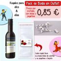 Pack “Super-Ahorro” de regalos Bodas en Outlet, con bolsas y tarjetas