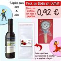 Pack “Super-Ahorro” de regalos Bodas en Outlet, con bolsas y tarjetas