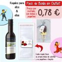 Pack “Super-Ahorro” de regalos Bodas en Outlet, con bolsas y tarjetas
