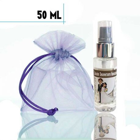 Kit Básico Higienizante Loción 50 ml + Bolsa + Pegatina